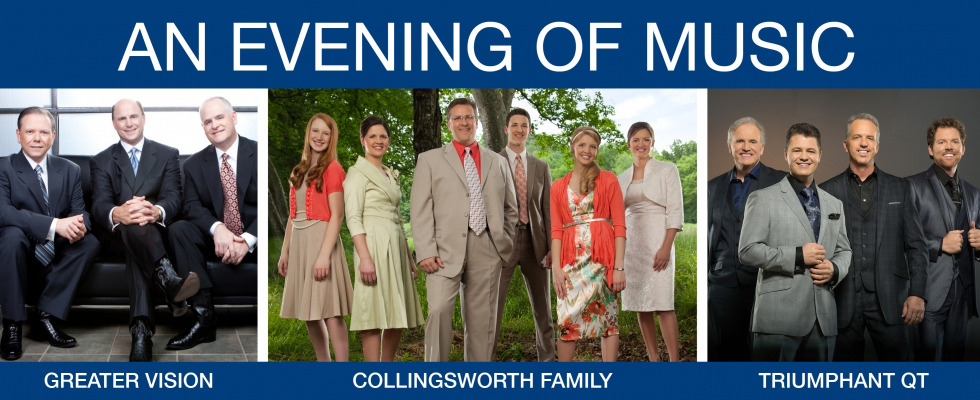 Collingsworth Family, Greater Vision, & Triumphant Quartet